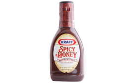 Kraft Spicy Honey Barbecue-Sauce, Slow-Simmered  Plastic Bottle  510 grams